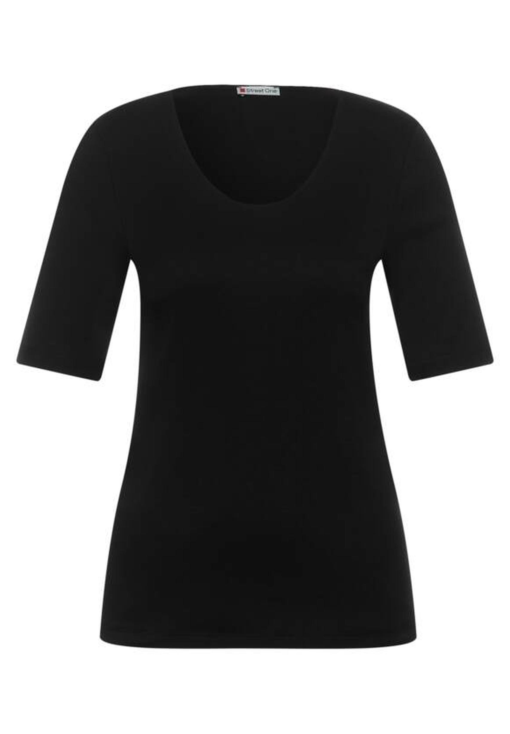 [Heiße Verkäufer] Klassisches Shirt Palmira aus der in - 317665 von Street One Kollektion schwarz