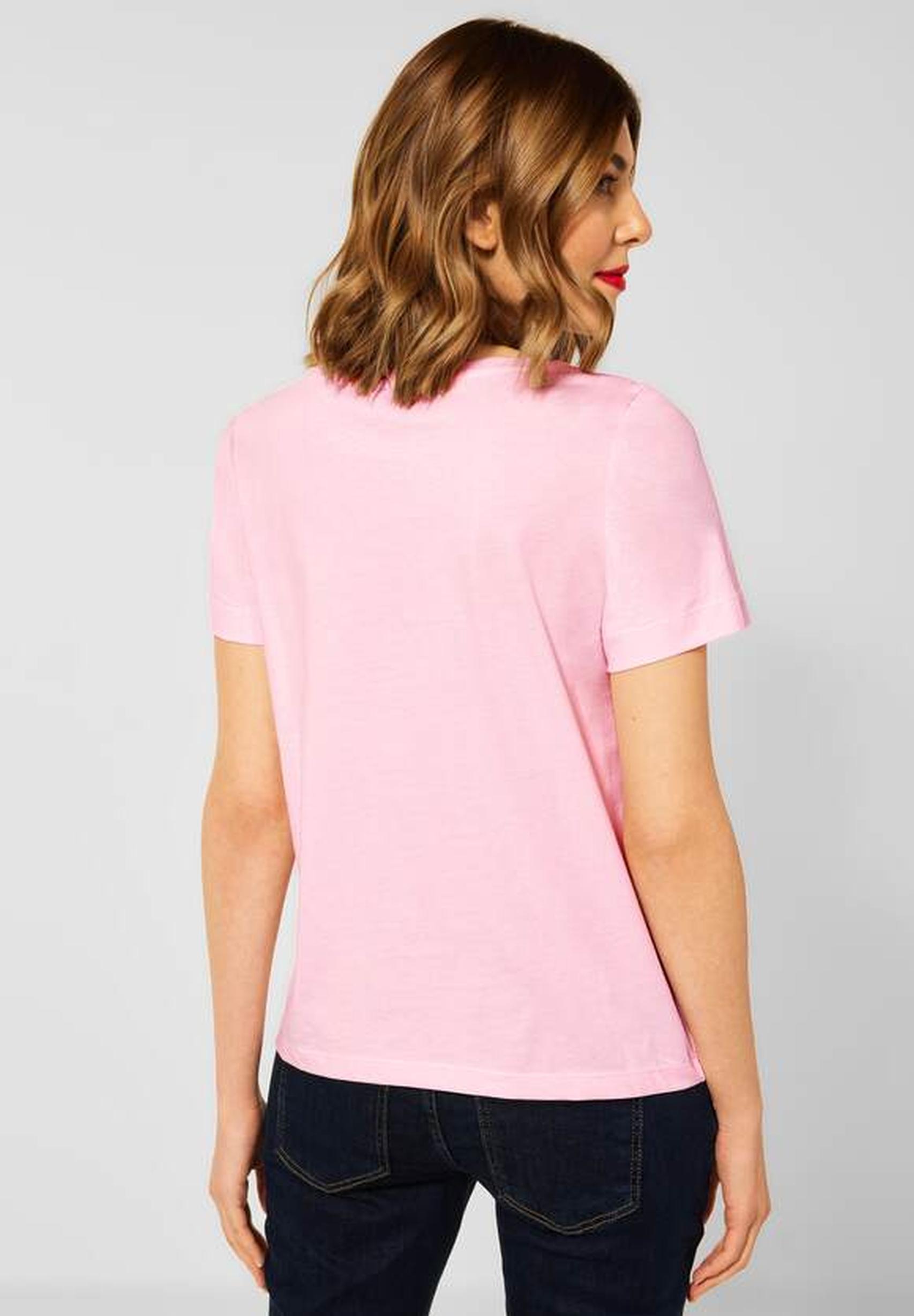 Trendiges T-Shirt aus der Kollektion von Street One in icy rose - 317605 | T-Shirts