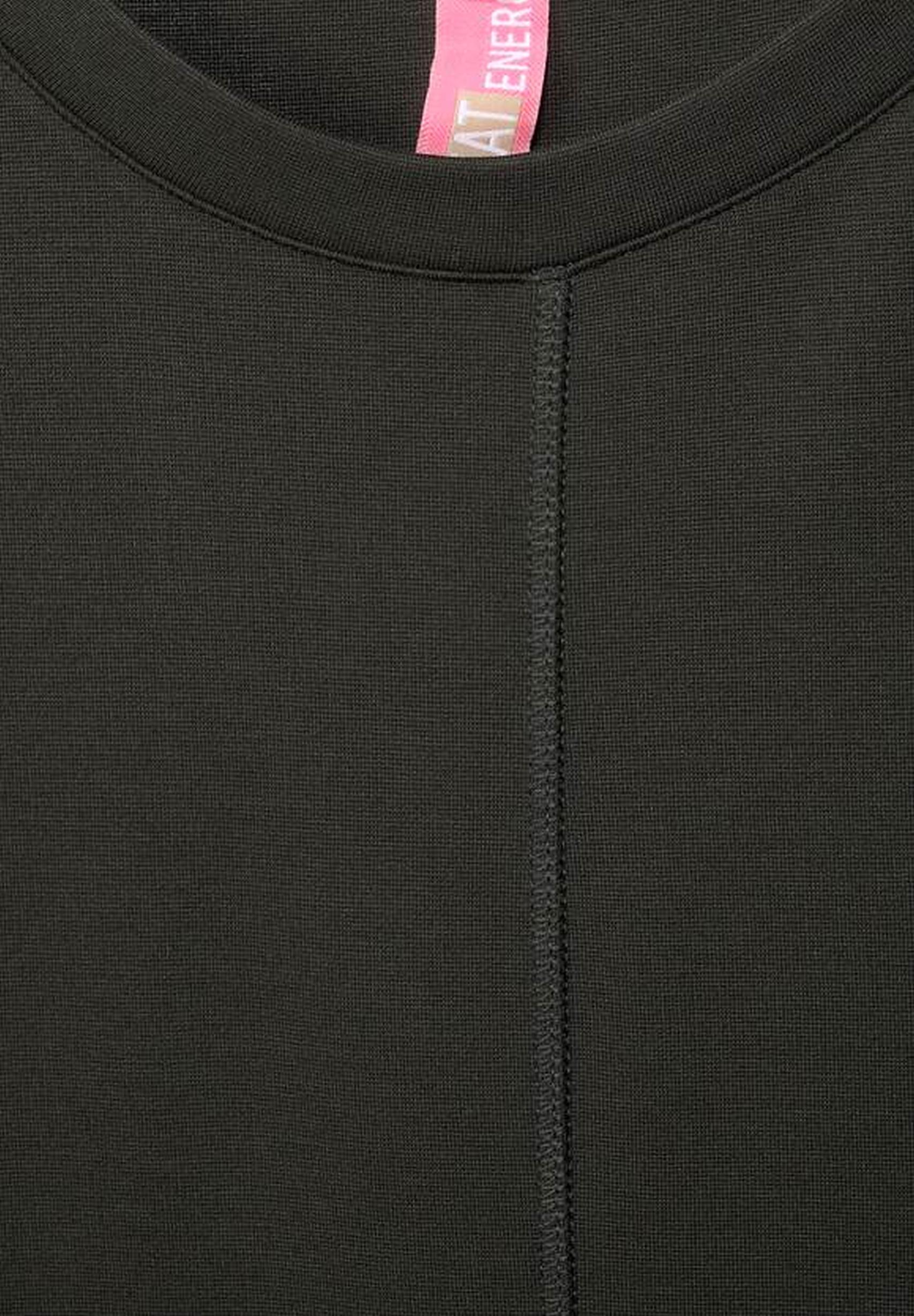 Modisches Jerseykleid aus der Kollektion von Street One in bassy olive -  143166