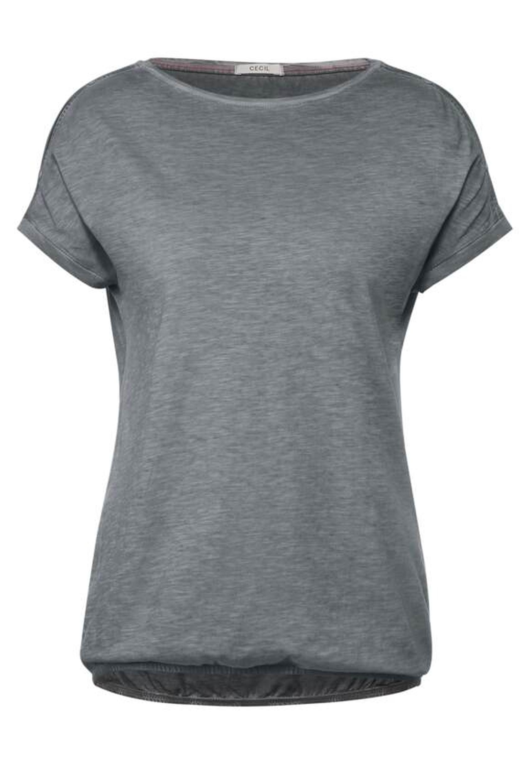 Modisches Shirt aus der Kollektion von CECIL in carbon grey
