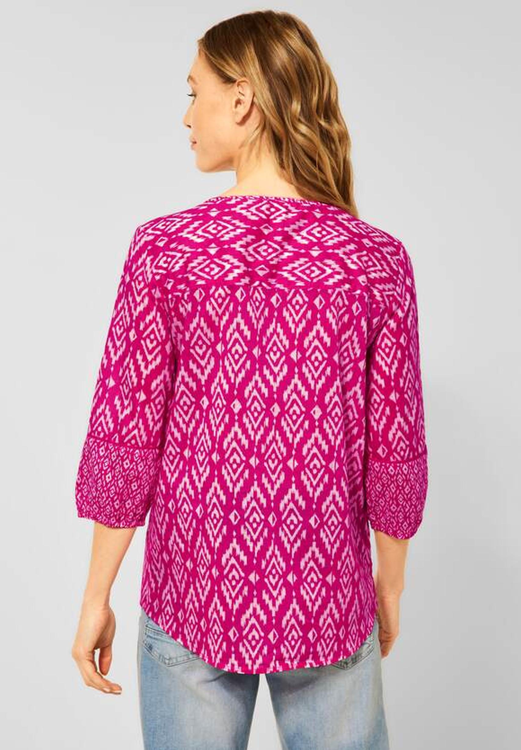 Modische Bluse aus von 343270 in CECIL Pink Raspberry der Kollektion