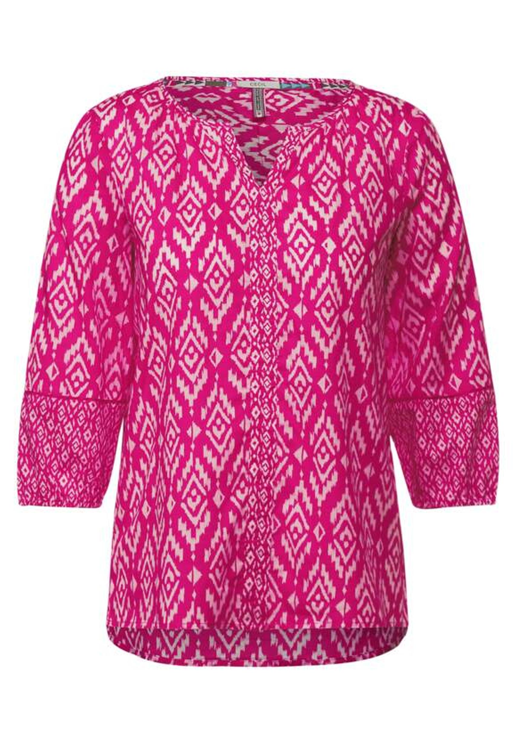 Modische Bluse aus der Kollektion von CECIL in Raspberry Pink 343270