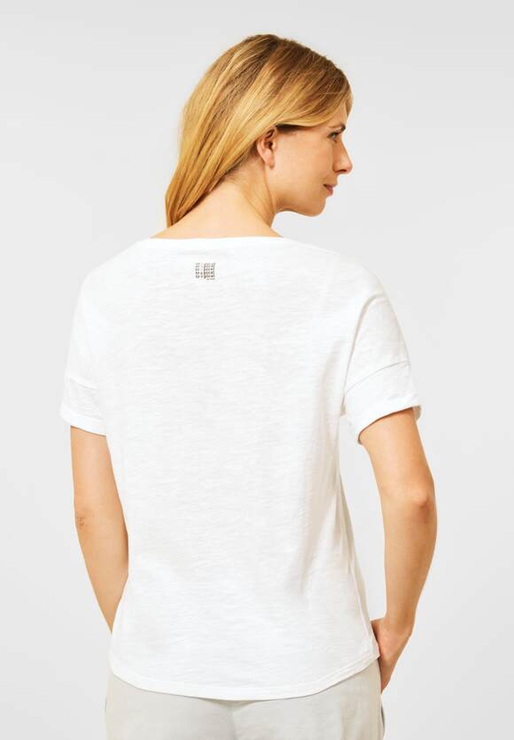 Modisches Shirt aus der Kollektion von CECIL in vanilla white 318168