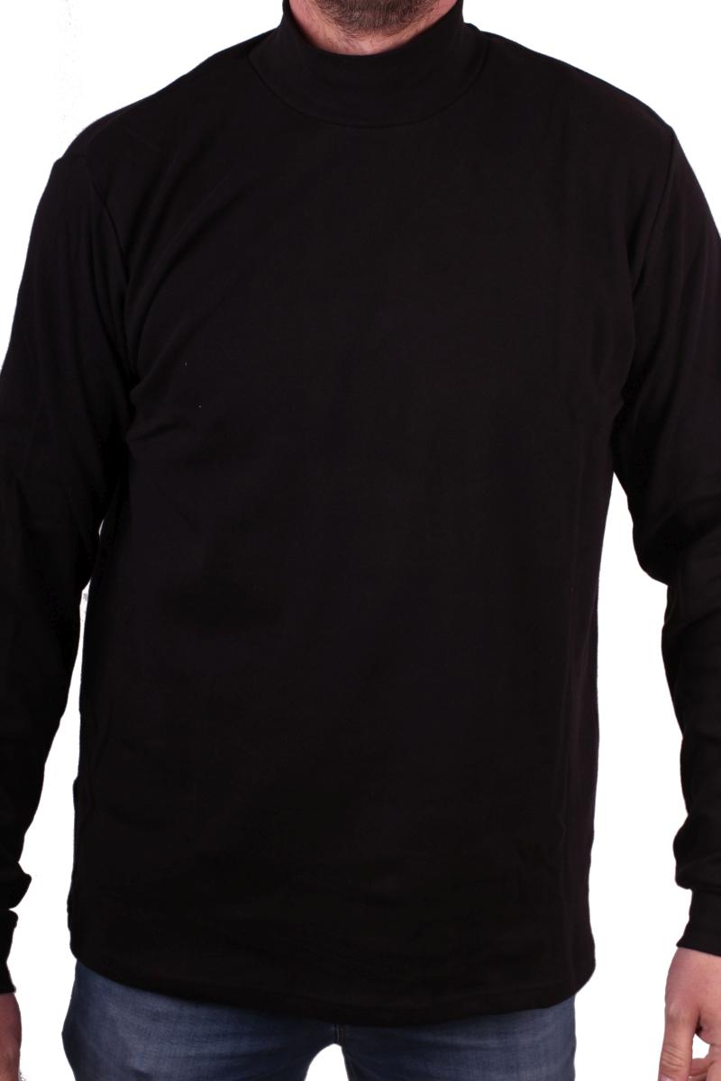 CLIPPER Shirt mit Turtleneck schwarz