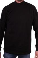 CLIPPER Shirt mit Turtleneck schwarz
