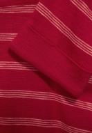 CECIL Streifenshirt mit 3/4-Arm cherry red
