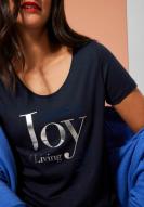 Street One T-Shirt   *Joy Of Living* Mighty Blue