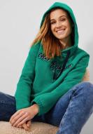 CECIL Sweatshirt mit Kapuze Smaragd Green