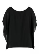 Z-One Shirt Clarissa mit Layeroptik schwarz