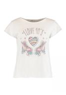 Hailys Shirt Svenja mit Strass  *I Love 90´s* weiß bedruckt