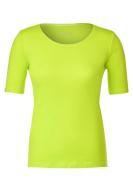 Cecil T-Shirt Lena Sulphur Lime