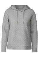 CECIL strukturiertes Sweatshirt mineral grey