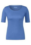 Cecil T-Shirt Lena Water Blue