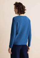 Street One V-Hals Sweater Intense Blue