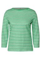 CECIL Shirt mit Blockstreifen Celery Green