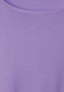 Street One Basic Langarm-Shirt New Lanea Shiny Lilac