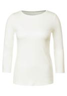 CECIL Basic Shirt mit 3/4 Arm vanilla cream