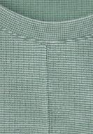 CECIL 3/4-Arm Shirt mit feinem Streifendesign Raw Salvia Green
