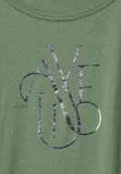 Street One Partprint Shirt Alive Dry Salvia Green